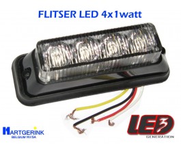 LED FLITSER BLAUW 12V